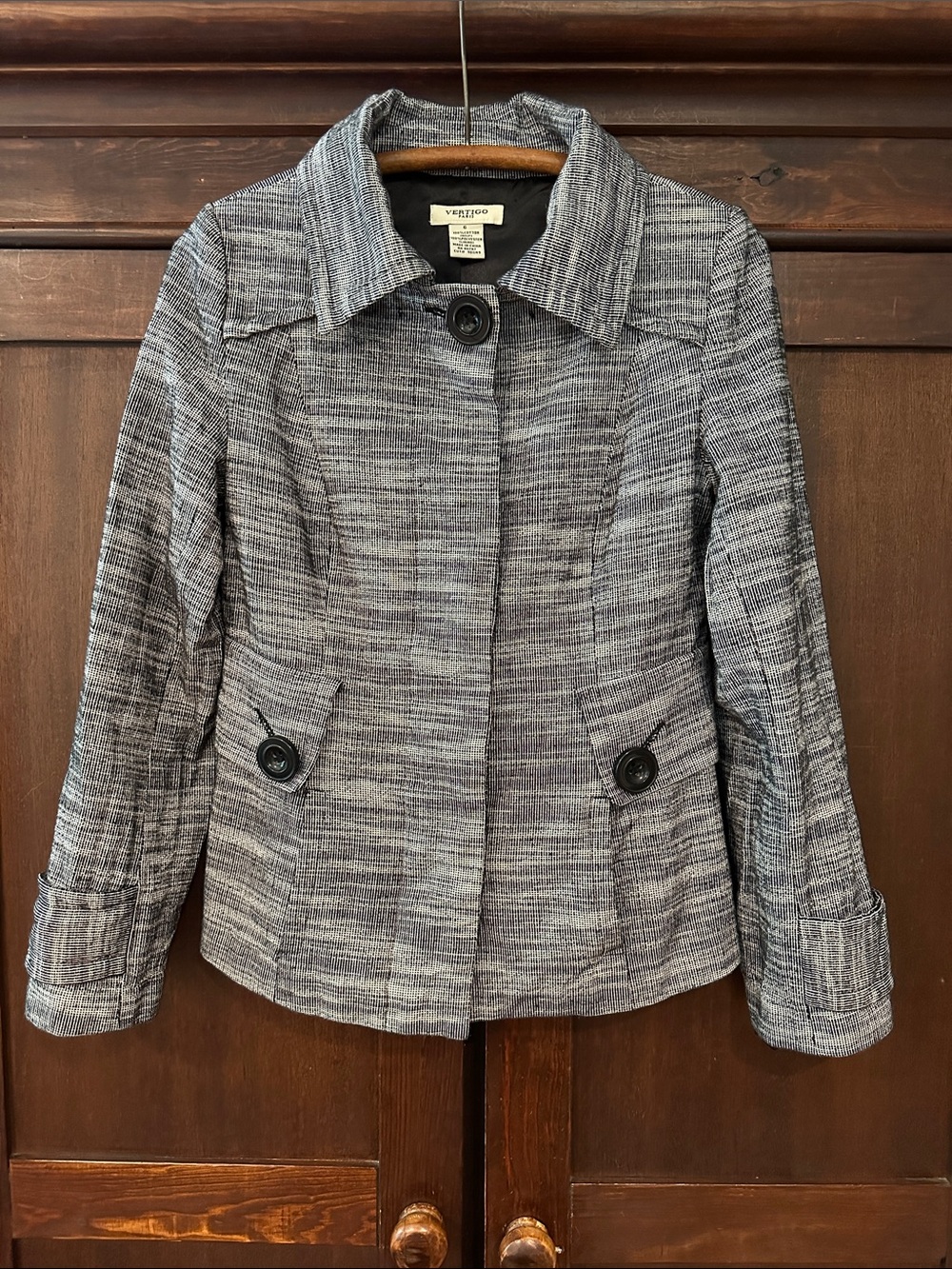 Vertigo Paris β’ womenβs 100% cotton jacket β’ coat - Picture 1 of 5